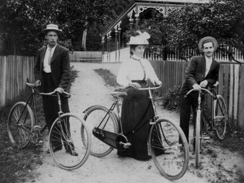 The role of bicycles in the suffrage movement