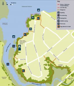 Weona Westmere Walkway map